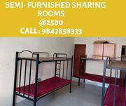 Semi Furnished Sharing Rooms for Gents