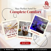 Hotels for Corporate Meetings Coimbatore | Sri Aarvee Hotels